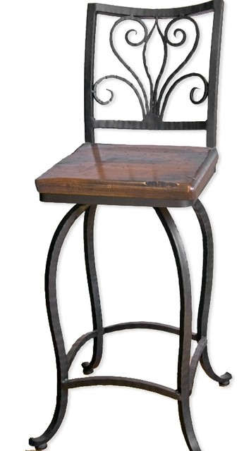 Alexander 30" Swivel Bar Stool no Arms - Craftsman - Bar ...