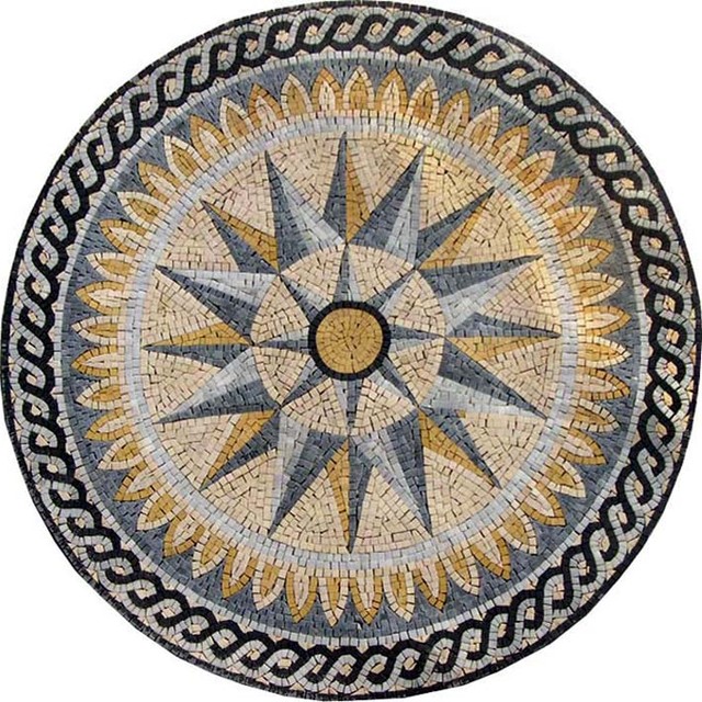 custom design handcut marble mosaic medallions custom design handcut marble mosaic medallions