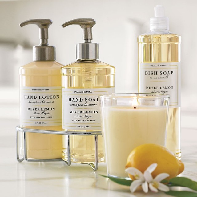 Essential Oils Collection, Meyer Lemon Contemporary Bathroom