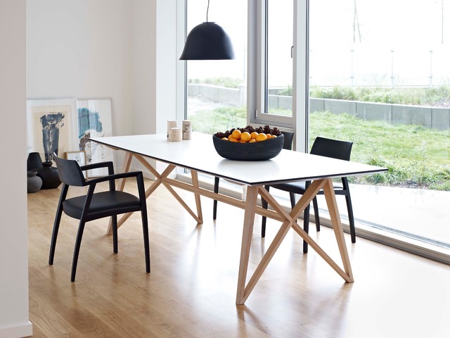 Butterfly Ash Modern Dining Table  Modern  Dining Tables  london 