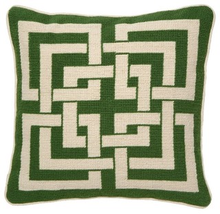 modern geometric pillows
