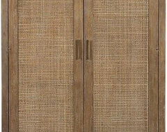 Blake Grey Wash 2-Door Cabinet | Crate&Barrel tropical-dressers-chests-and-bedroom-armoires