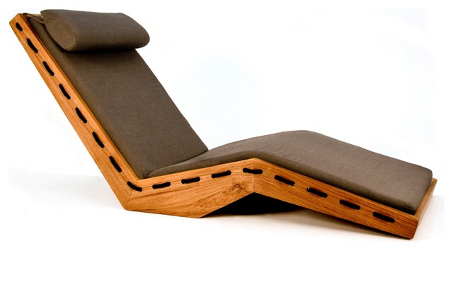 Lauser Outdoor Lounge Chair - contemporary - outdoor chaise ...