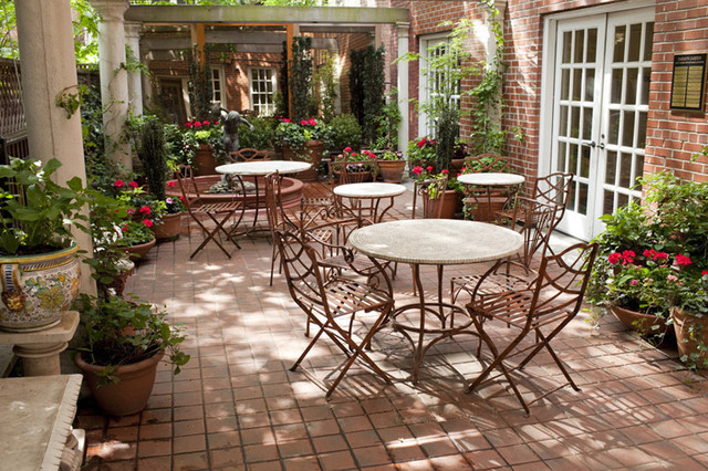 Manhattan Courtyard Garden Design: Mediterranean Patio ...