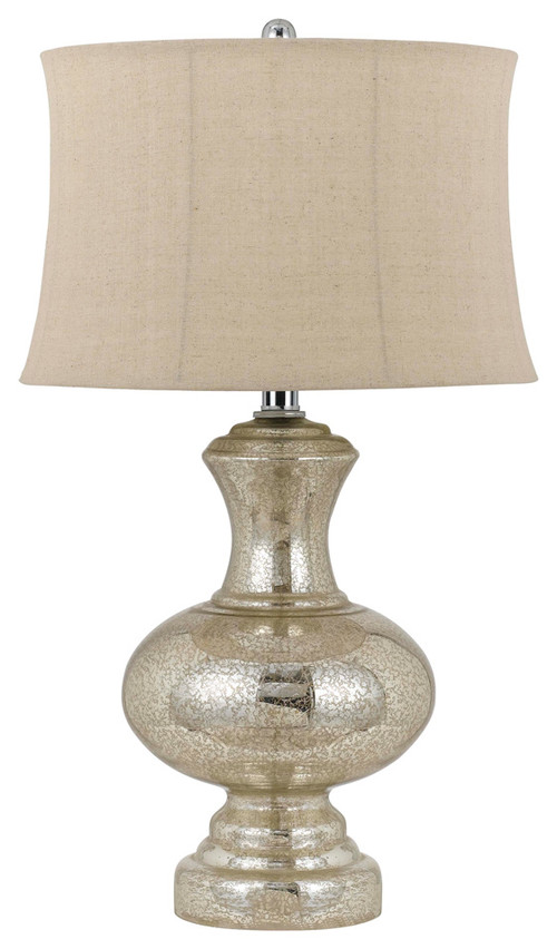 gold and silver table lamps