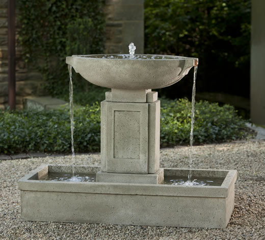 Austin Outdoor Water Fountain - outdoor fountains - portland - by ...