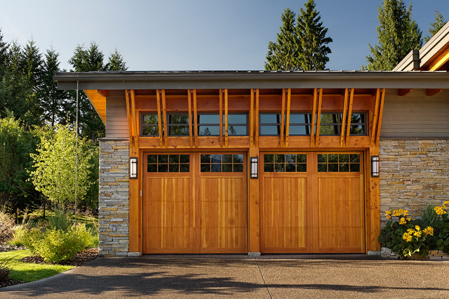 ... - Contemporary - Garage And Shed - calgary - by Quiniscoe Homes Ltd