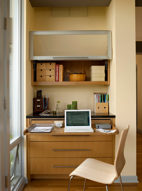 Mid-Century Remodel - midcentury - home office - seattle - by Lucy ...