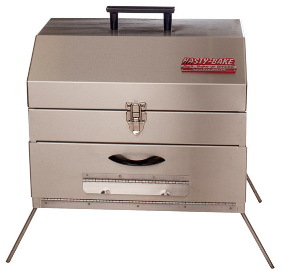 HastyBake Portable 369 Charcoal Grill Modern Outdoor Grills by