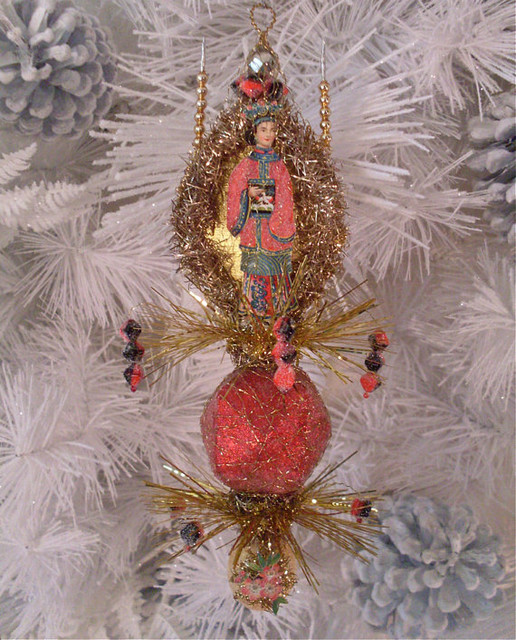 victorian beaded chinoiserie christmas ornament by the victorian beaded chinoiserie christmas ornament by the