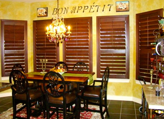 Custom Shutters traditional-window-treatments