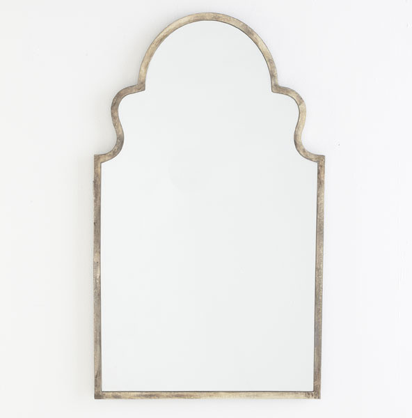 Antiqued Moroccan Mirror Mediterranean by Wisteria