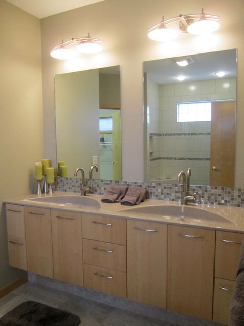 Soft Contemporary contemporary bathroom