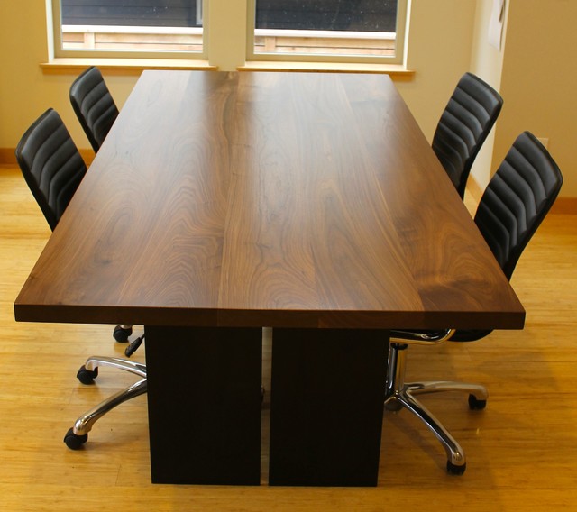 Burke Brown / Nest Conference table Modern Dining Tables seattle