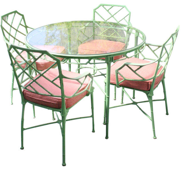 Green Patio Set