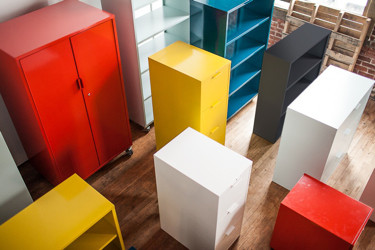 Metal Storage 1.0 contemporary-home-office