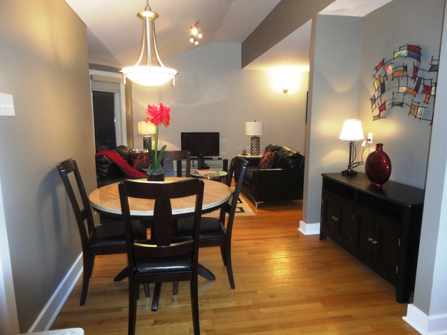 Collection of my work--Living/Family Rooms contemporary dining room