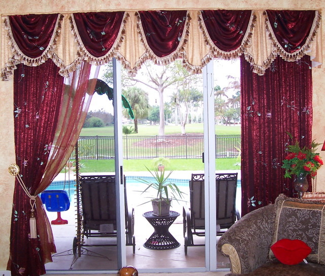 Traditional style window treatment Mediterranean miami by Maria J. Window Treatments and