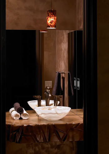 Bathroom Vanities Orange County on Vanity   Contemporary   Powder Room   Orange County   By Luxe