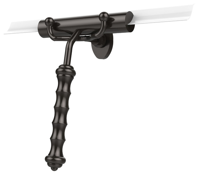 Wavy Handle Squeegee, Oil Rubbed Bronze Transitional Squeegees by