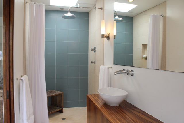 modern bathroom by JAC Interiors