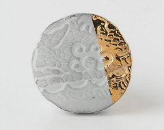 Lace Market Circle Knob eclectic knobs