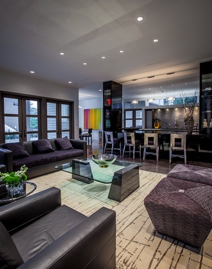 BROOK RIDGE contemporary family room