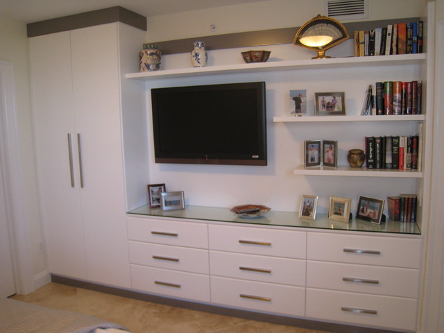 Entertainment center - Contemporary - Bedroom - tampa - by Artisan ...