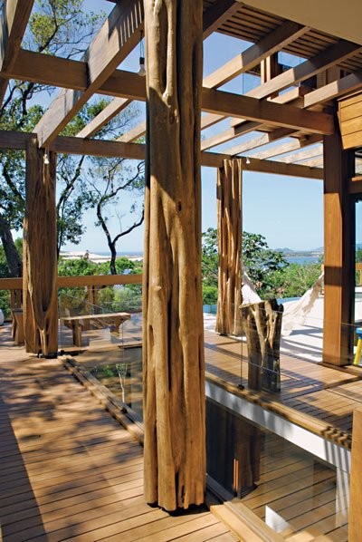 Good Home Design Idea: Modern Wooden Gazebo