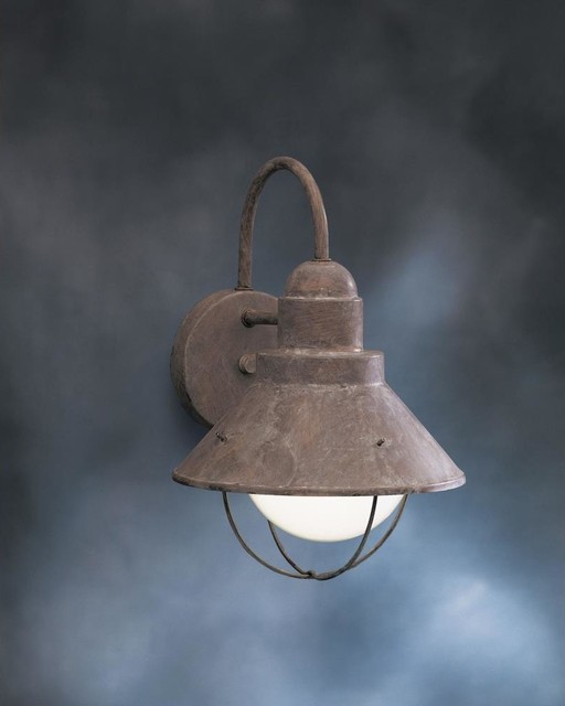Kichler Lighting 9022OB One Light Outdoor Wall Mount Industrial