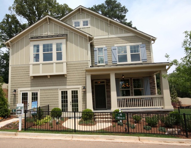 Brookfield Park at West Village Model traditional-exterior