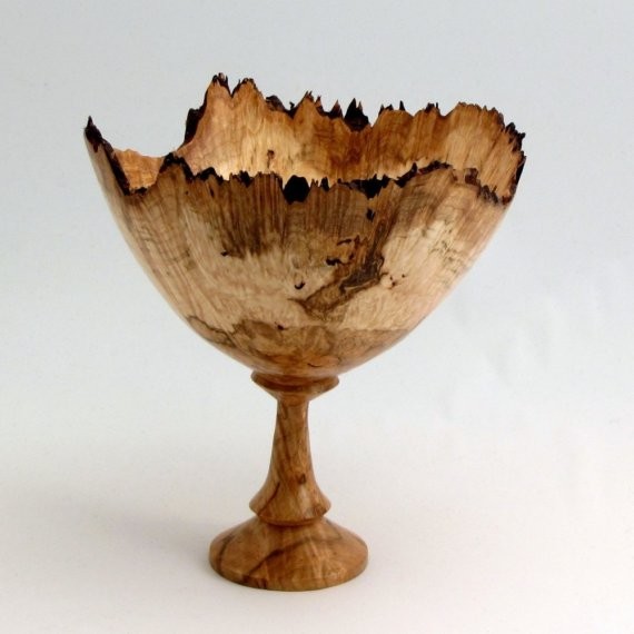 wood turned goblets