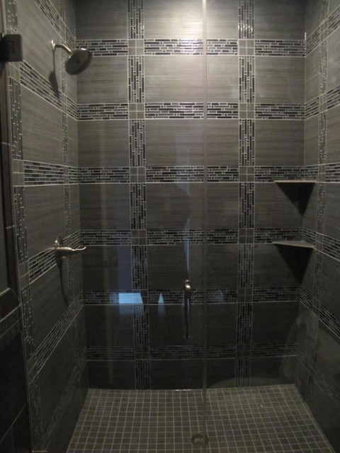 Contemporary Bathroom Showers Modern Glass Tile Showers | glass tile shower contemporary tile chicago by Contemporary Bathroom Showers Modern Glass Tile Showers | glass tile shower contemporary tile chicago by