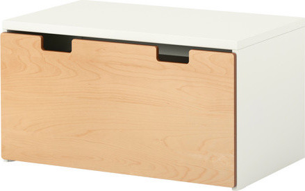 stuva bench with toy storage