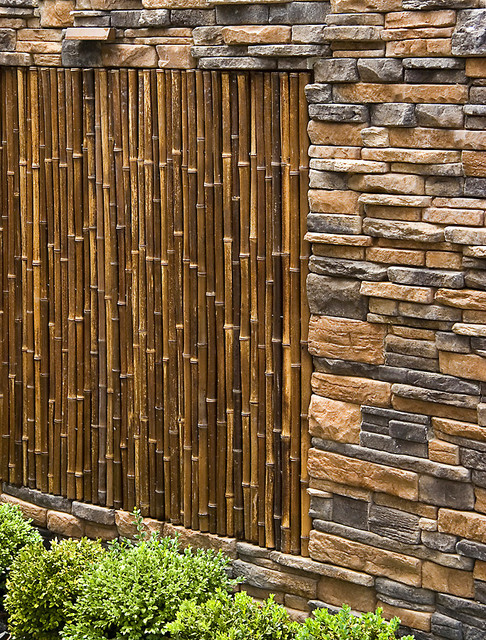 Bamboo Garden Wall