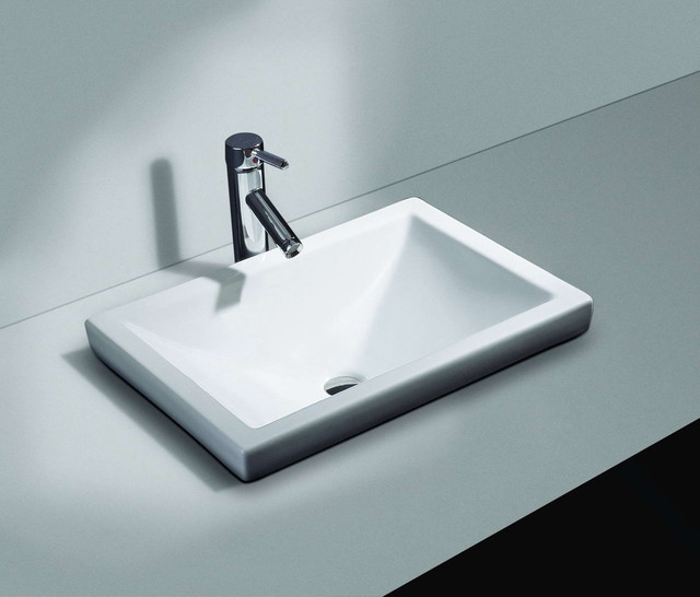 Cantrio PS-111 - contemporary - bathroom sinks - by Quality Bath