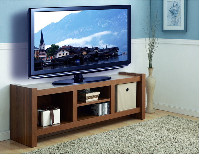 Furniture of America 'Veiah Blake' Light Walnut 60-inch TV 