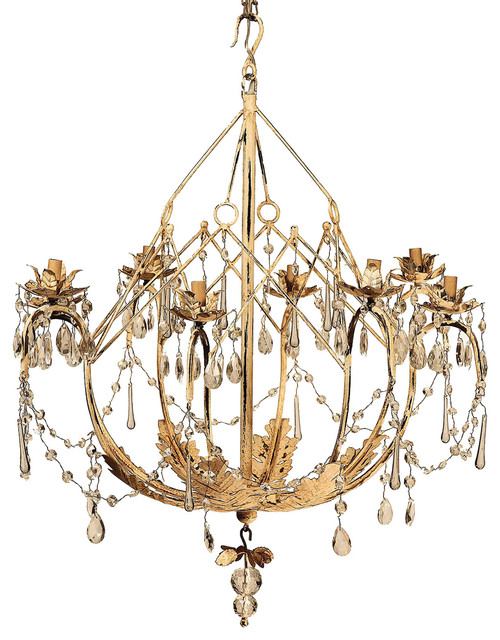 Provencal eclectic-chandeliers