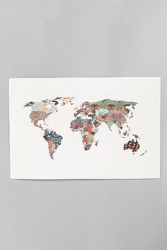 eclectic artwork by Urban Outfitters
