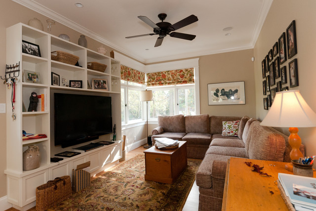 Interior Details & Millwork traditional-living-room