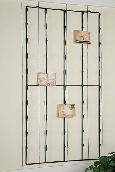 hanging metal card holder clayton gray home artwork hanging metal card holder clayton gray home artwork