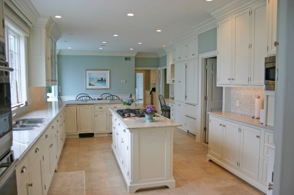 Elegant Coastal Kitchen - beach style - kitchen - boston - by ...
