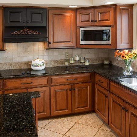 Maple Kitchen Cabinets Pictures on Victorian Kitchen Cabinet Refacing   Traditional   Kitchen Cabinets