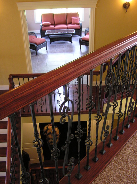 Blume Peoria Built Stairways traditional-