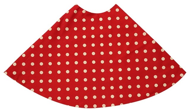 red polka dot holiday tree skirt contemporary red polka dot holiday tree skirt contemporary