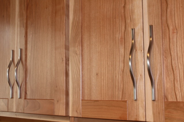 Custom Cherry Wood Kitchen Cabinet Doors modern-storage-units-and ...