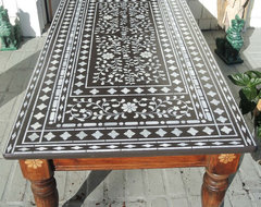 stain table coffee paint dining sand should wood stenciled info