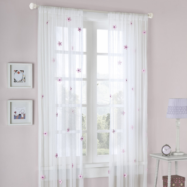 White Sheers Curtains