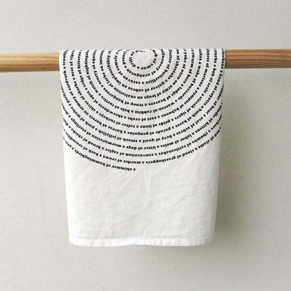 modern dish towels