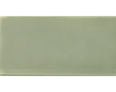 Sagebrush 3 x 6 Glass Subway Tile modern kitchen tile